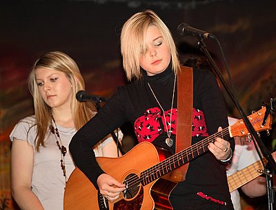 Melody Pool and Makaylie Foodey