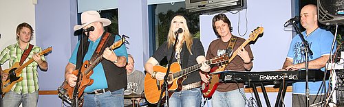 Brad Bergen, Alby Pool, Pete Figures, Melody Pool, Simon Johnson, and Chad Plane