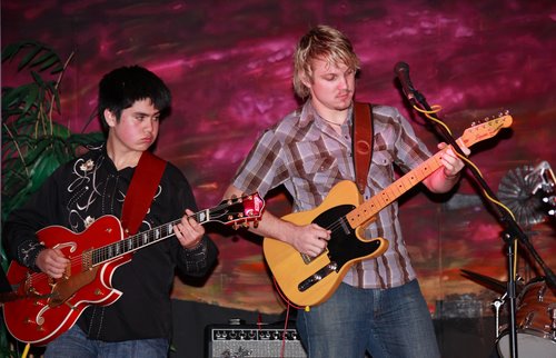 Bryan Brown and Brad Bergen