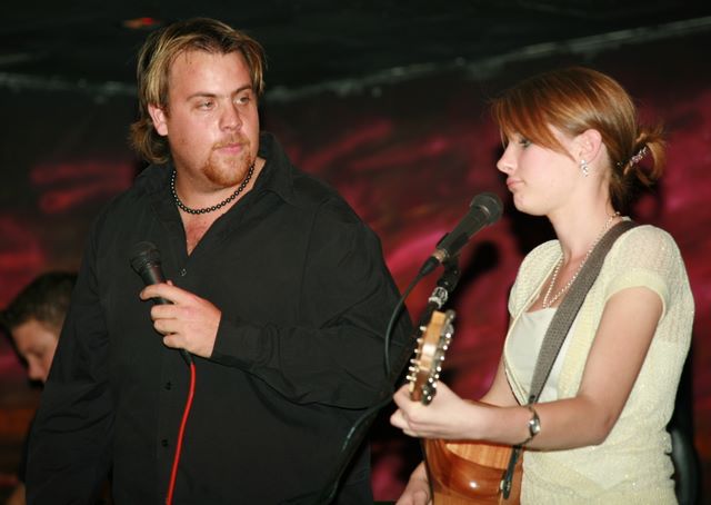 Scott McAllister and Caitlin Holland