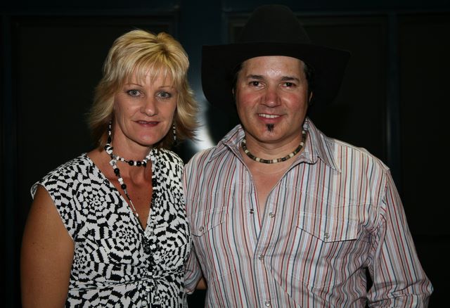 Lisa White and Steve Eales